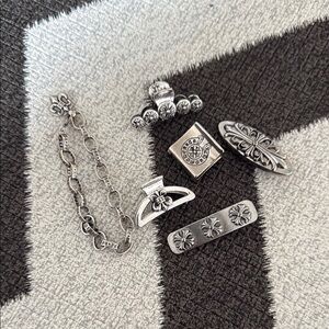 & Other Stories Silver Hair Accessories Collection